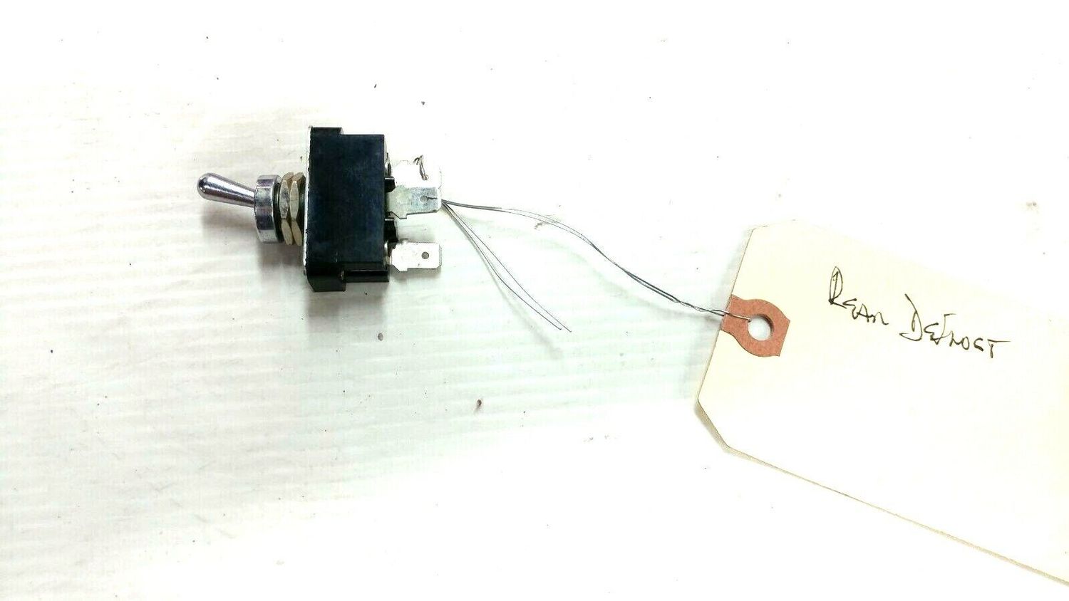 ROLLS ROYCE SILVER SHADOW CORNICHE CENTER CONSOLE REAR DEFROSTER SWITCH UD15249