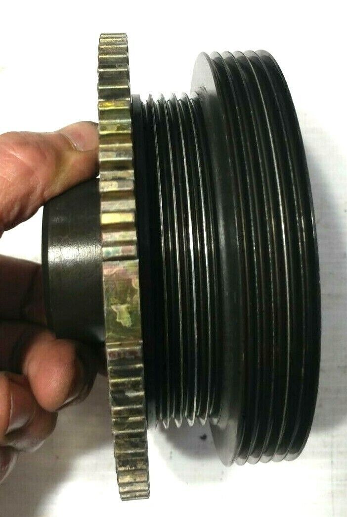 FERRARI 348 PARTS FRONT ENGINE PULLEY HARMINIC WHEEL 138524