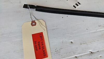 FERRARI 308 GTSi PART LEFT DOOR 1/4 GLASS FRAME LIP SEAL USA MODEL GENUINE