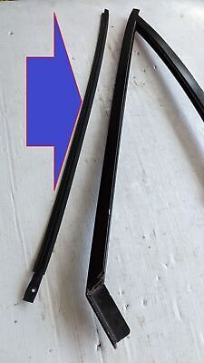 FERRARI 308 GTSi PART LEFT DOOR 1/4 GLASS FRAME LIP SEAL USA MODEL GENUINE