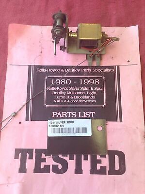 ROLLS ROYCE SILVER SPUR BENTLEY GAS DOOR SOLENOID FUEL CAP RELEASE UD73661