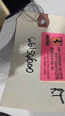 FERRARI 360 SPIDER PARTS LEFT right SIDE SEAT BELT SPOOL 66156600
