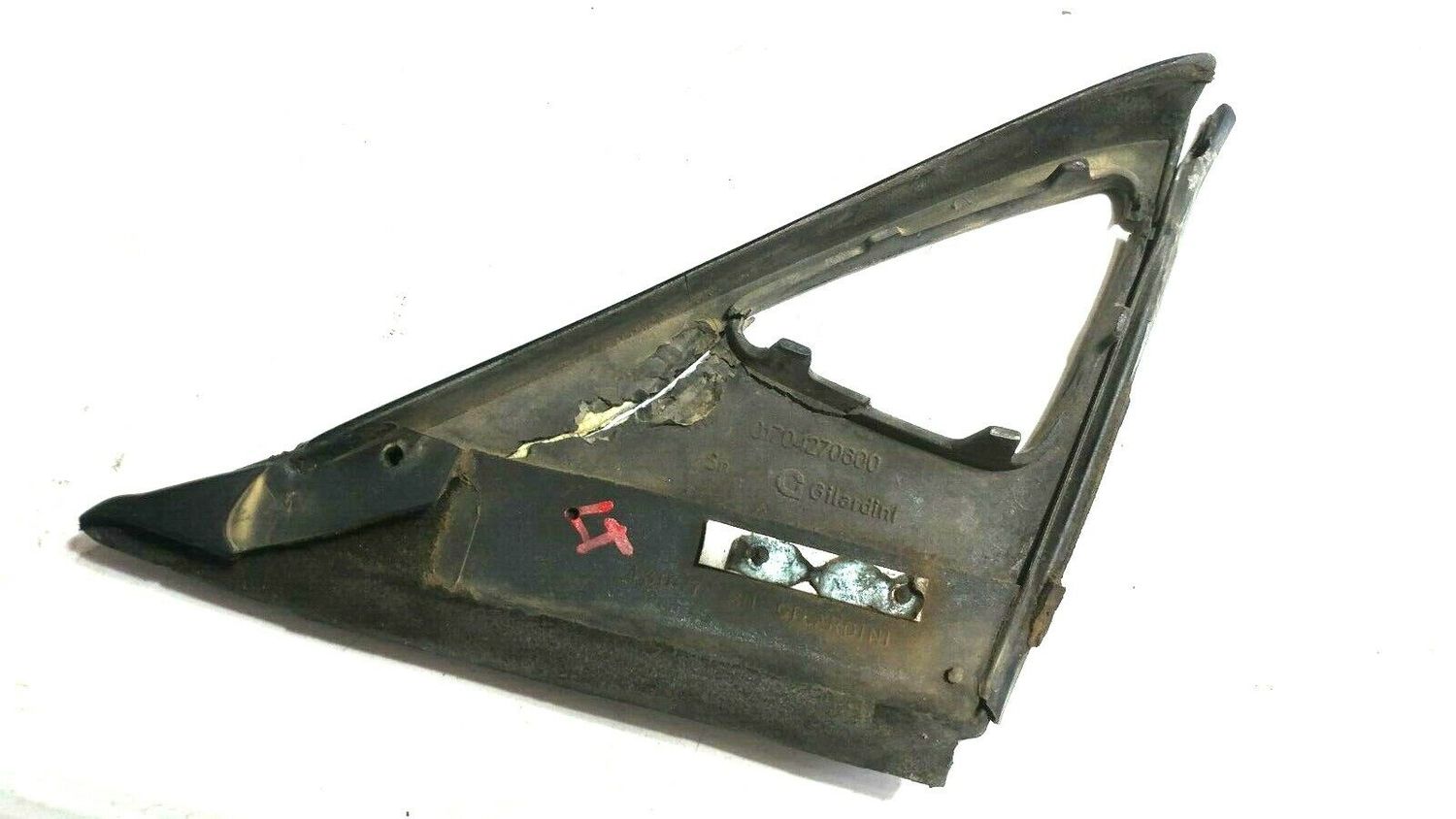FERRARI 348 PARTS LEFT MIRROR base frame 63390100 DAMAGED