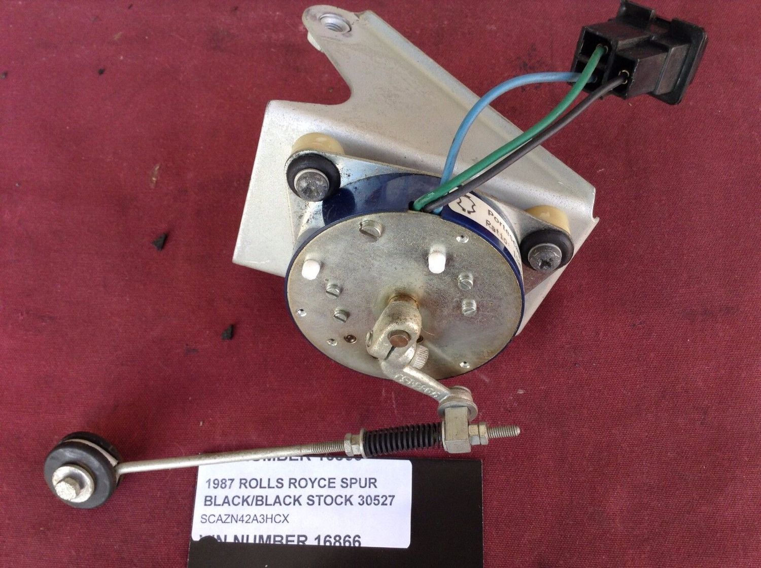 81 - 91 ROLLS ROYCE SILVER SPUR LEFT REAR AIR CONDITIONING STEPPER MOTOR 9981