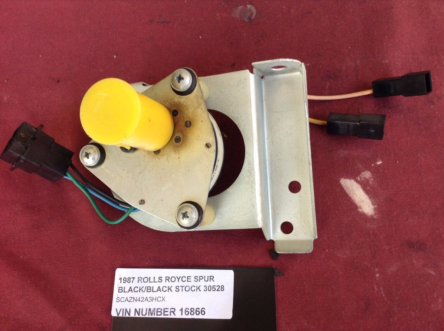 81 - 91 ROLLS ROYCE SILVER SPUR LEFT REAR AIR CONDITIONING STEPPER MOTOR 9981