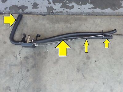 81 - 91 ROLLS ROYCE SILVER SPUR ENGINE RETURN HOSE UD24913 TO HEATER CORE