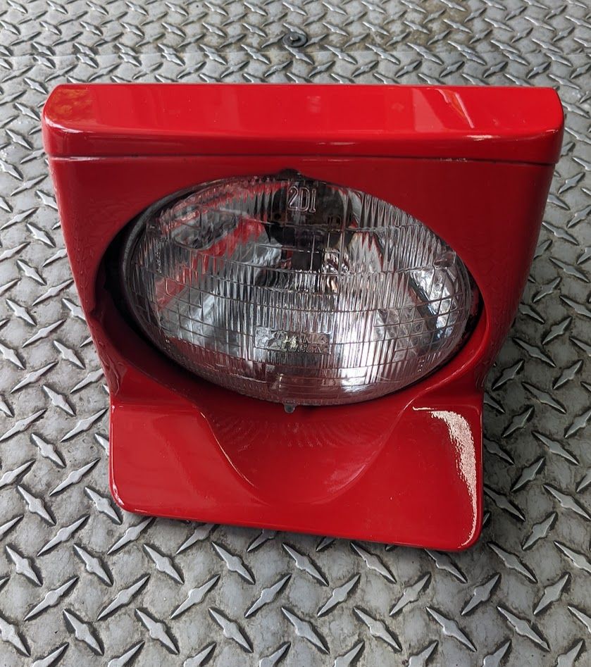 FERRARI 308 GTSi RIGHT HEADLIGHT CARRIER WITH RING 60570600 COMPLETE