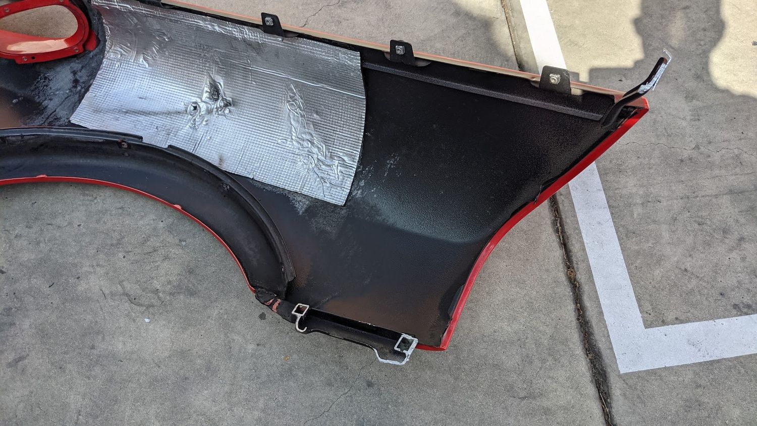 FERRARI 360 SPIDER PARTS RIGHT REAR FENDER WING QUARTER PANEL 65783911