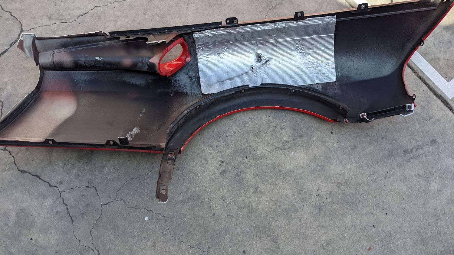 FERRARI 360 SPIDER PARTS RIGHT REAR FENDER WING QUARTER PANEL 65783911