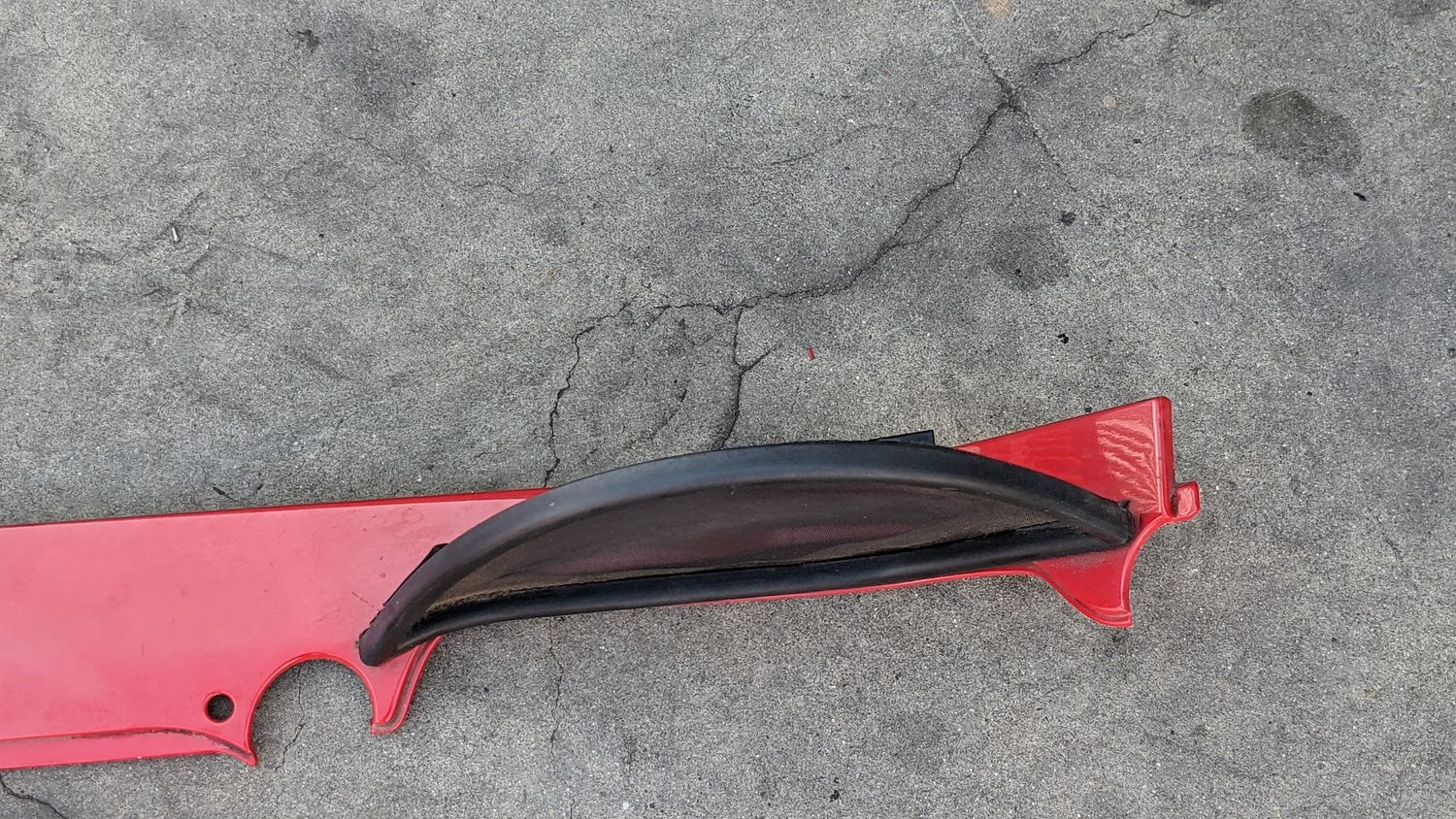 FERRARI 360 SPIDER PARTS CAPOTE CONVERTIBLE TOP ROLL BAR COVER 66461900