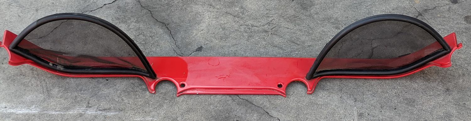 FERRARI 360 SPIDER PARTS CAPOTE CONVERTIBLE TOP ROLL BAR COVER 66461900