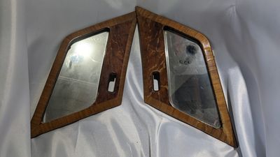 ROLLS ROYCE SILVER SHADOW REAR RIGHT and LEFT VANITY MIRRORS SET