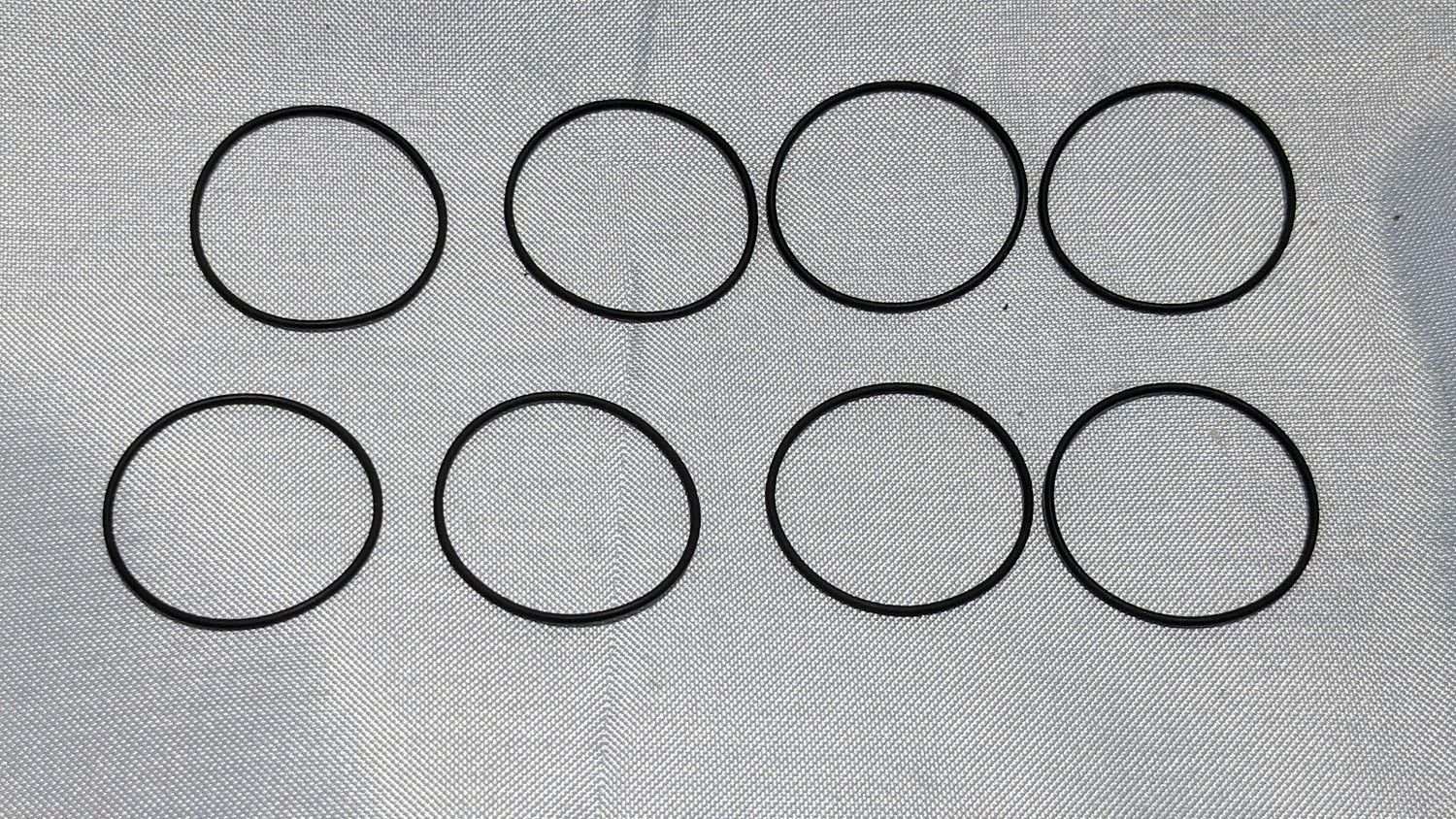 FERRARI f-355 PARTS valve cover gasket set WITH SPARK PLUG SEALS
