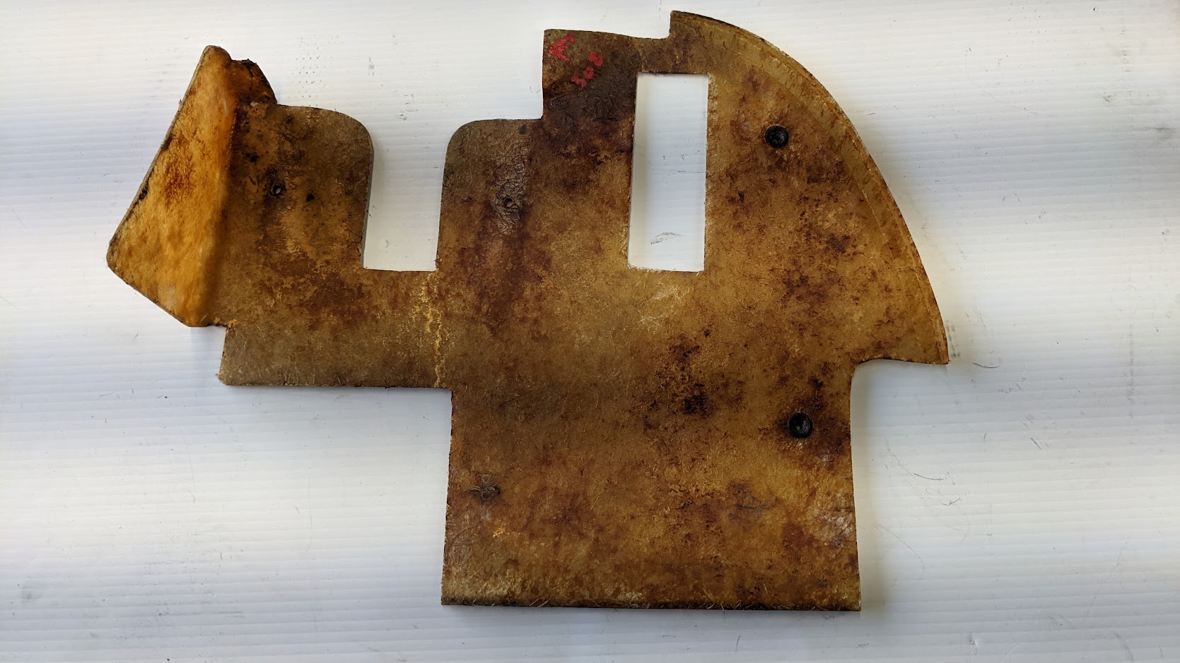 Ferrari 308 GTSi part TAIL light FIBERGLASS VITRORESINA COVER RIGHT SIDE img