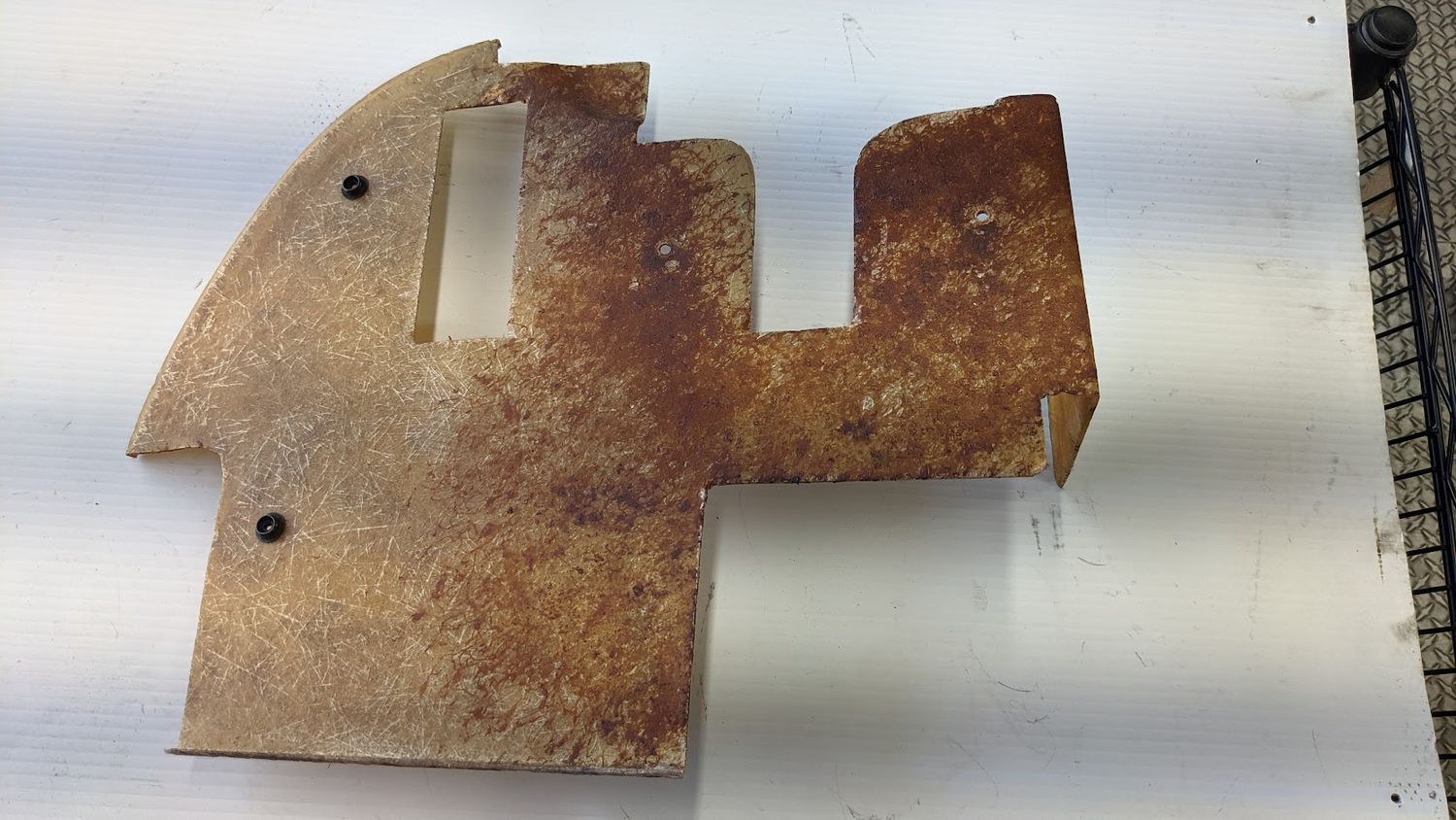 Ferrari 308 GTSi part TAIL light FIBERGLASS VITRORESINA COVER RIGHT SIDE