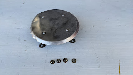 FERRARI 308 PARTS ALTERNATOR HEAT INSULATION PLATE 107221 img