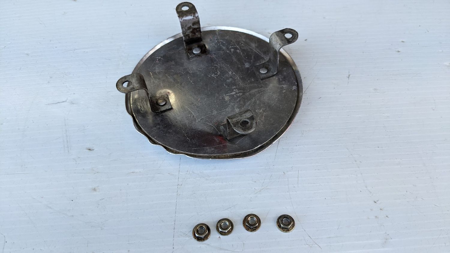 FERRARI 308 PARTS ALTERNATOR HEAT INSULATION PLATE 107221