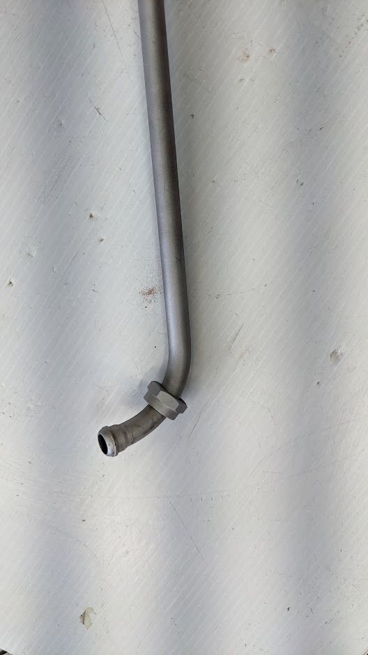FERRARI 308 GTSi EGR PIPE FROM BASE TO EXHAUST PIPE