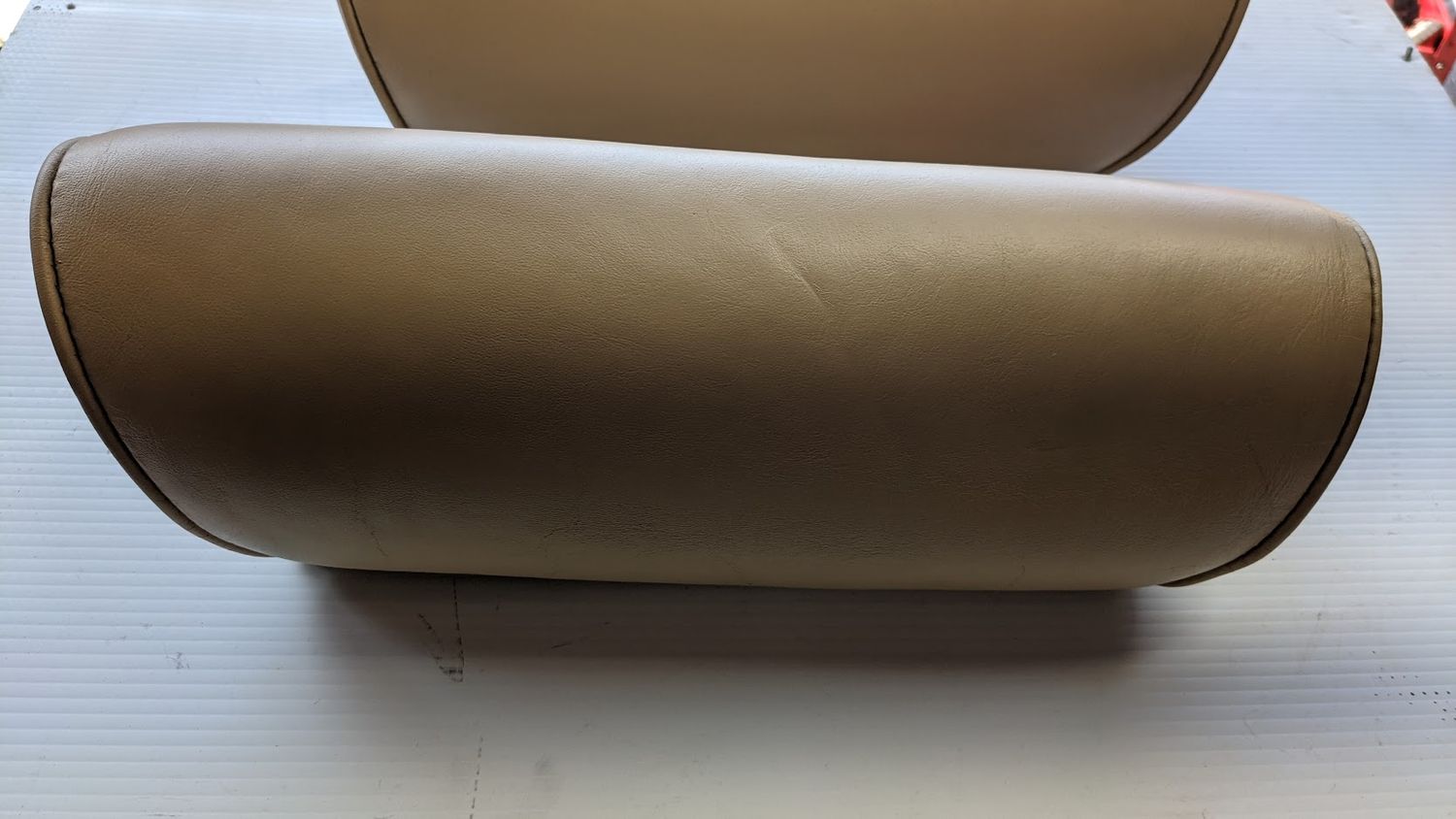 67 to 80 Rolls Royce Silver Shadow REAR LEFT and RIGHT seat HEADREST