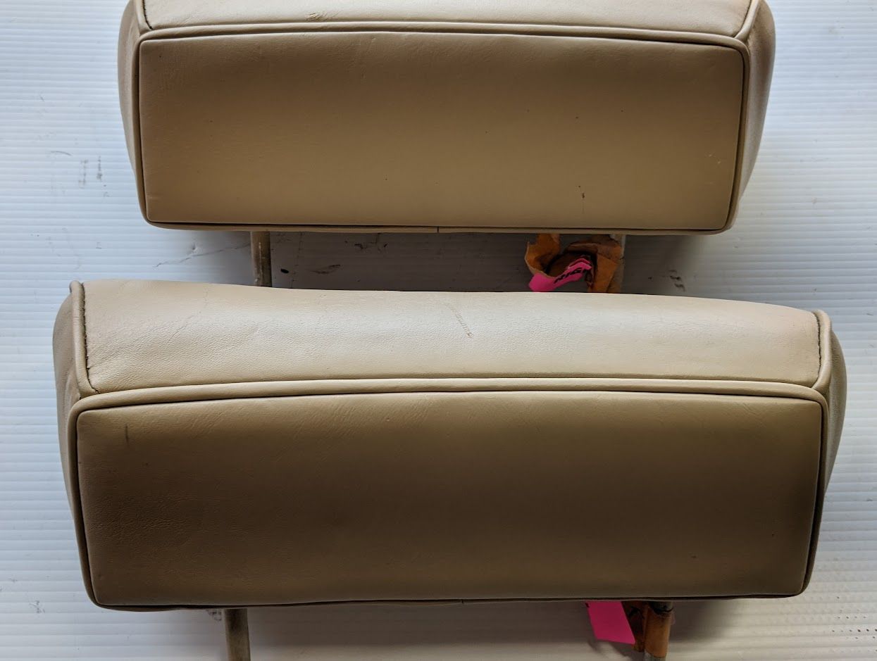 67 to 80 Rolls Royce Silver Shadow REAR LEFT and RIGHT seat HEADREST
