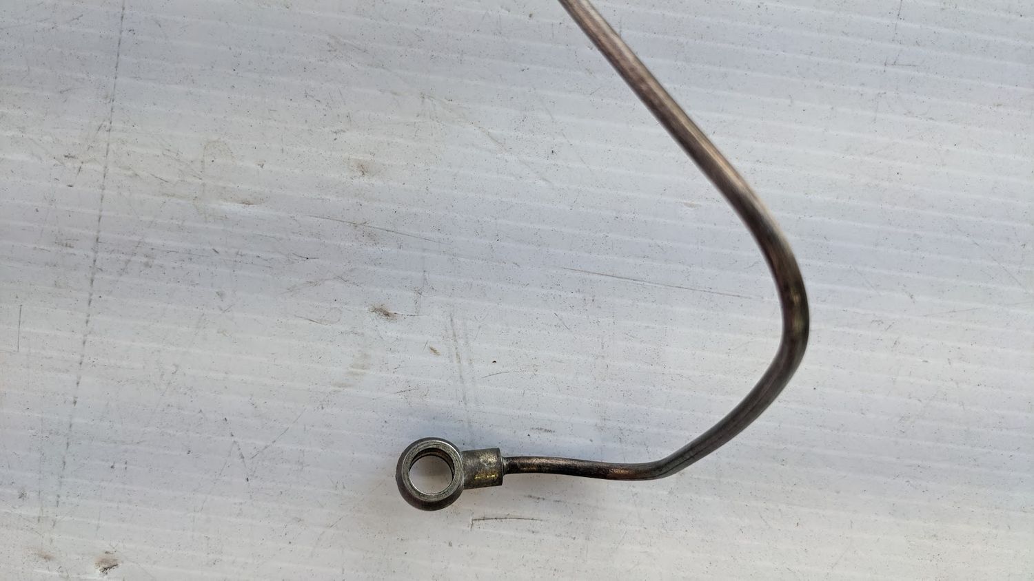 Ferrari 308 FUEL LINE HOSE FROM TOP DISTRIBUTOR TO INJECTOR #2 115321 REAR BANK