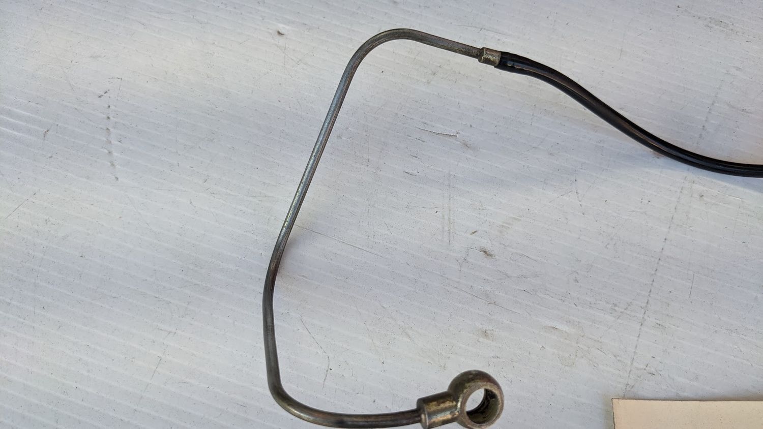Ferrari 308 FUEL LINE HOSE FROM TOP DISTRIBUTOR TO INJECTOR #1 115320 REAR BANK