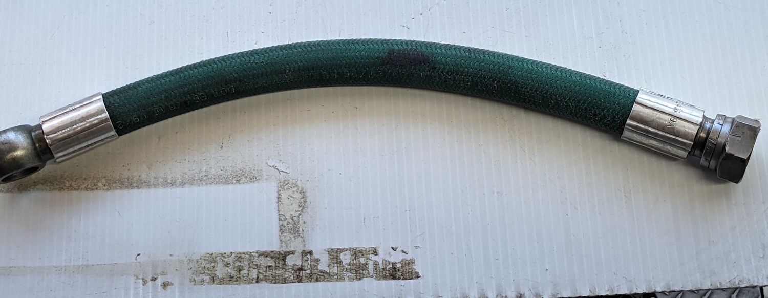 Ferrari 308 engine motor OIL COOLER RADIATOR UPPER HOSE 110931