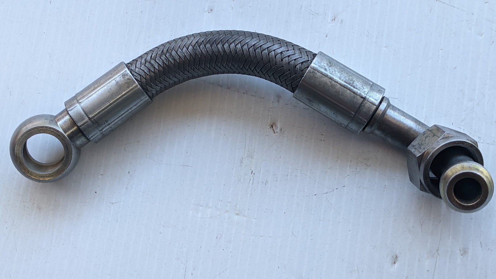 Ferrari 308 engine motor OIL COOLER RADIATOR lower HOSE 114920 img