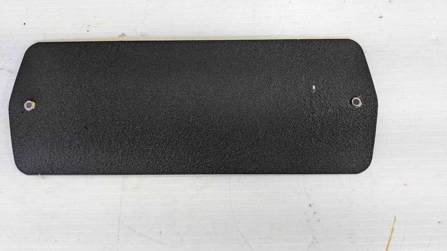 ROLLS ROYCE SILVER SHADOW II TRUNK LID LOCK INSPECTION COVER