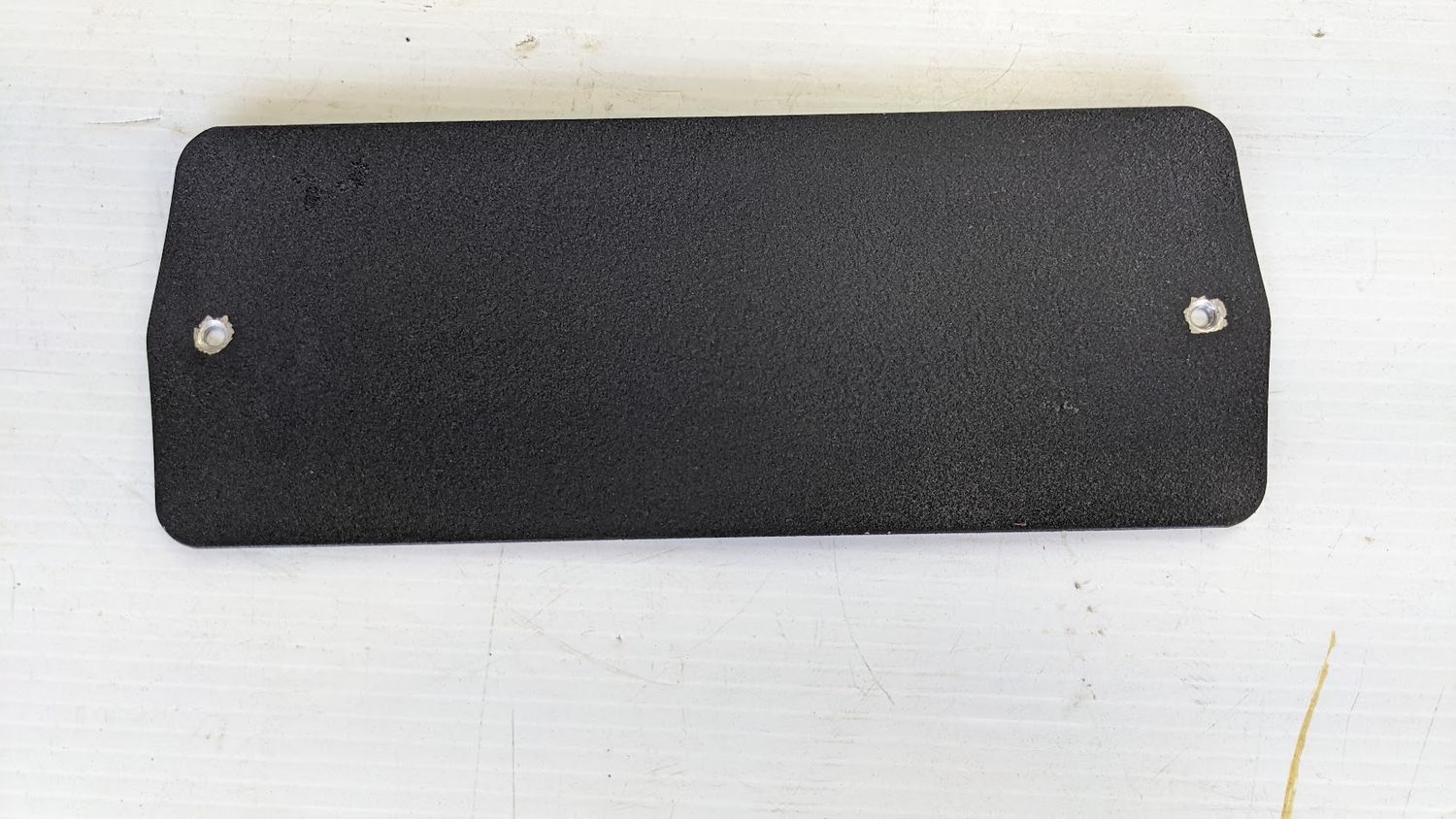 ROLLS ROYCE SILVER SHADOW II TRUNK LID LOCK INSPECTION COVER