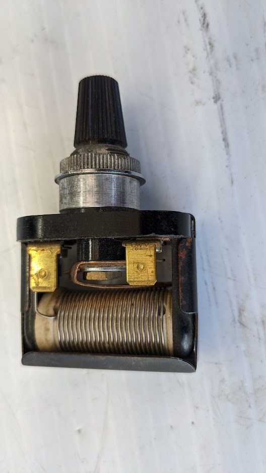 FERRARI 308 GTSi INTERIOR part dash light DIMMER REOSTAT RESISTOR 117099
