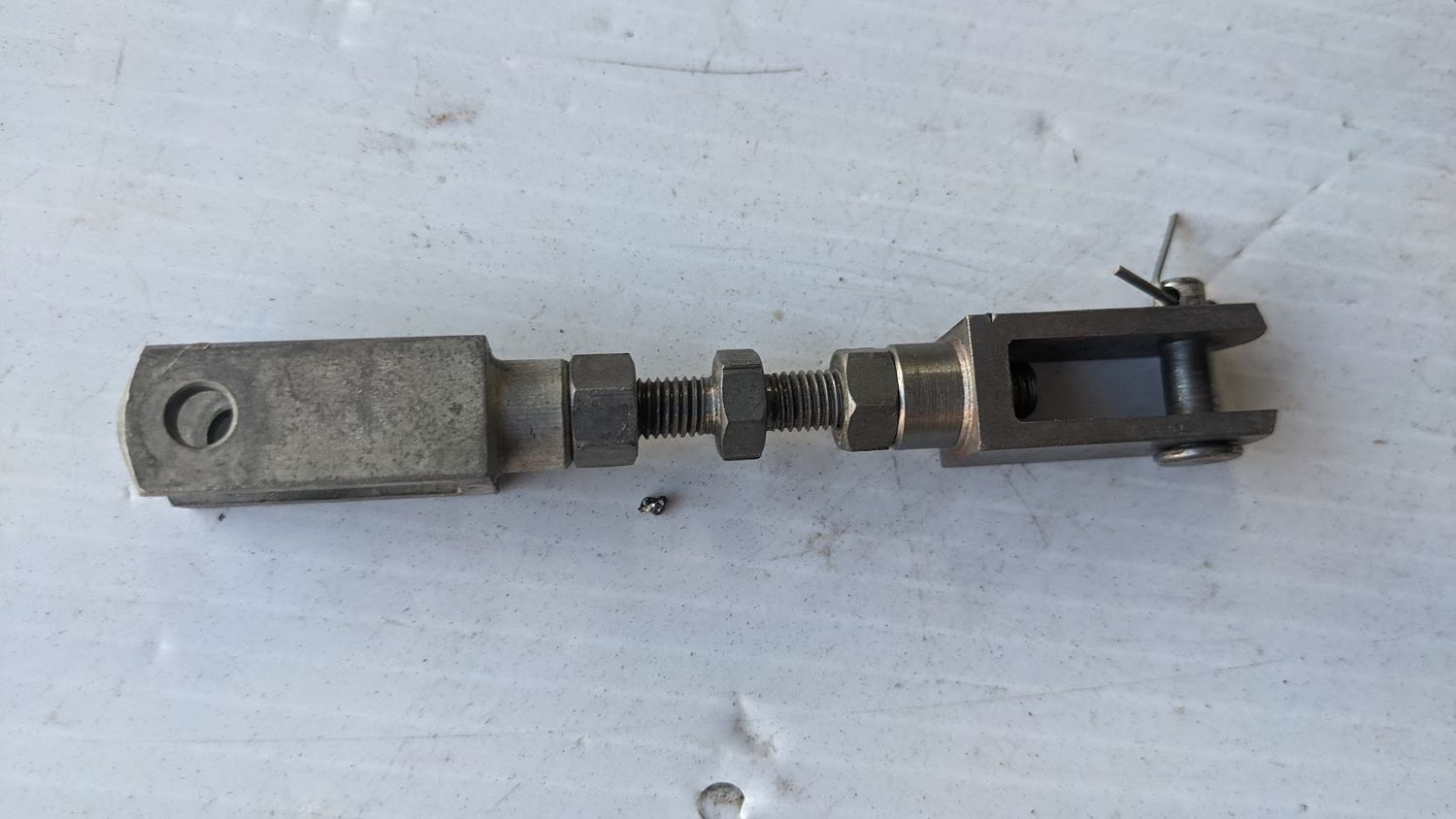 FERRARI 308 PARTS CLUTCH ADJUSTABLE ROD ASSEMBLY