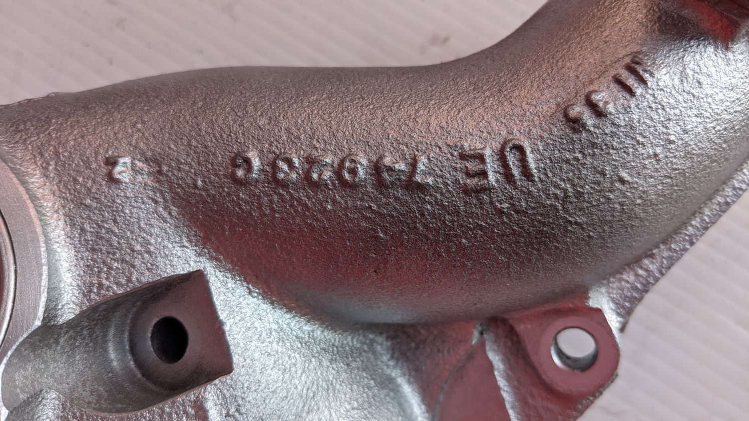 BENTLEY TURBO R  EXHAUST MANIFOLD UE74921 TURBO AND WASTE GATE