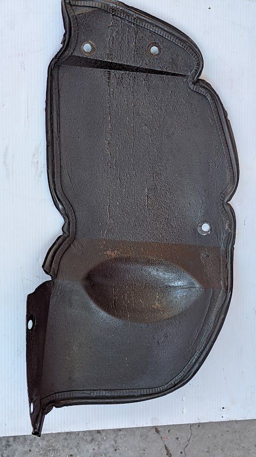 FERRARI 308 GTSi RIGHT FRONT SPLASH GUARD UNDERFENDER MUD 60308301
