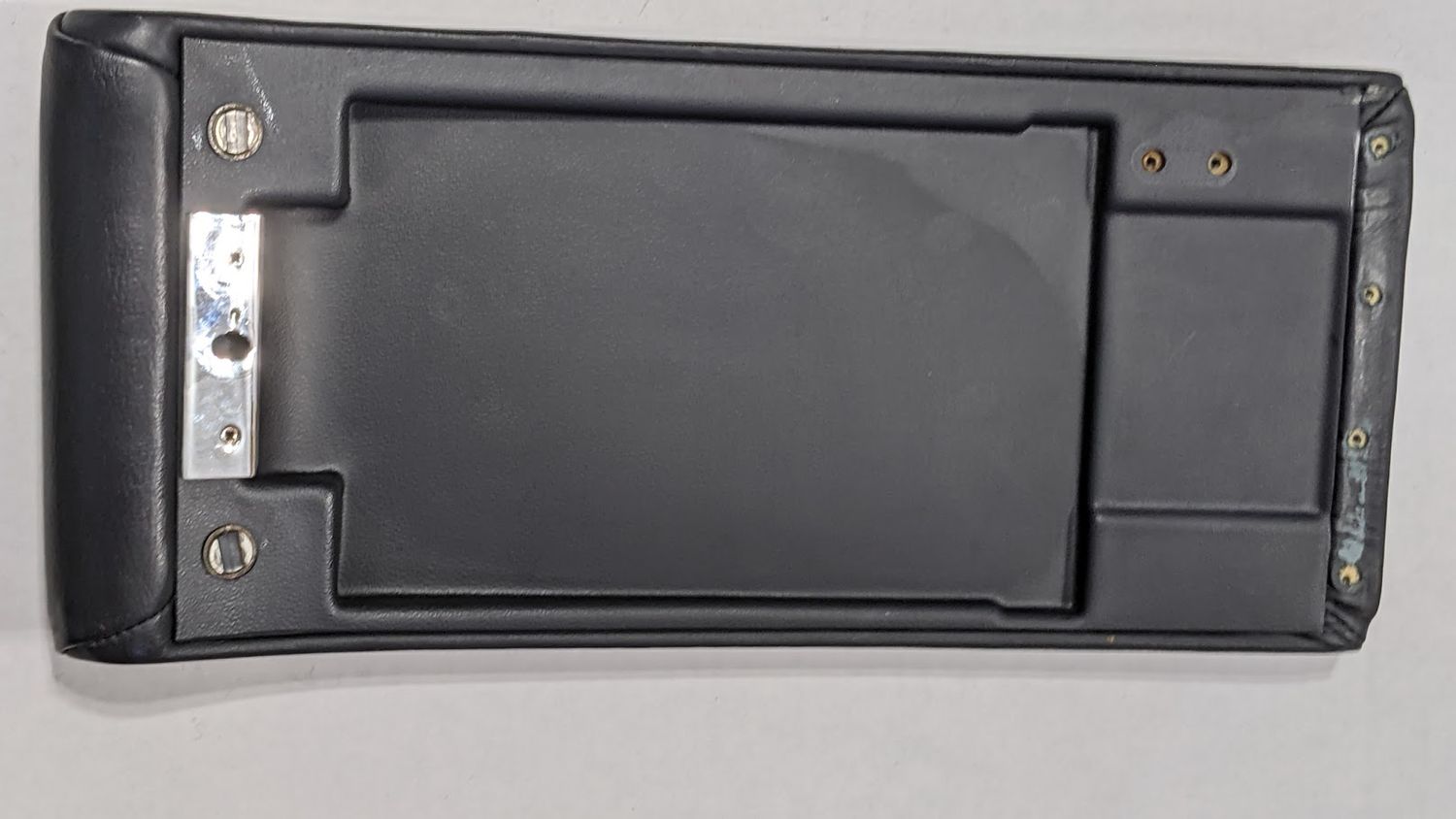 94 to 99 ROLLS ROYCE BENTLEY TURBO R CENTER CONSOLE  ARMREST ON BLACK GOOD CONDITION