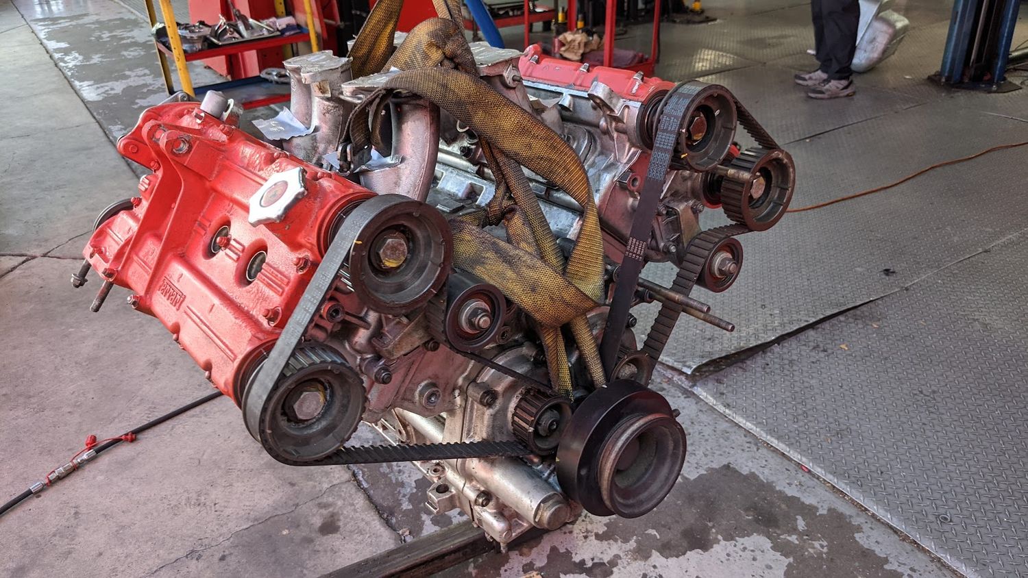 1981 FERRARI 308 GTSi  engine motor long block FRESH  tested-