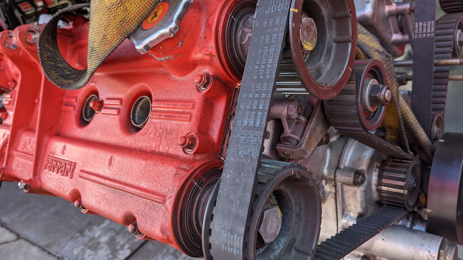 1981 FERRARI 308 GTSi  engine motor long block FRESH  tested-