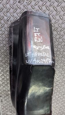 ROLLS ROYCE SILVER SPUR FRONT  UV40029PA	UNDERSHEET FRONT WHEELARCH REAR LH