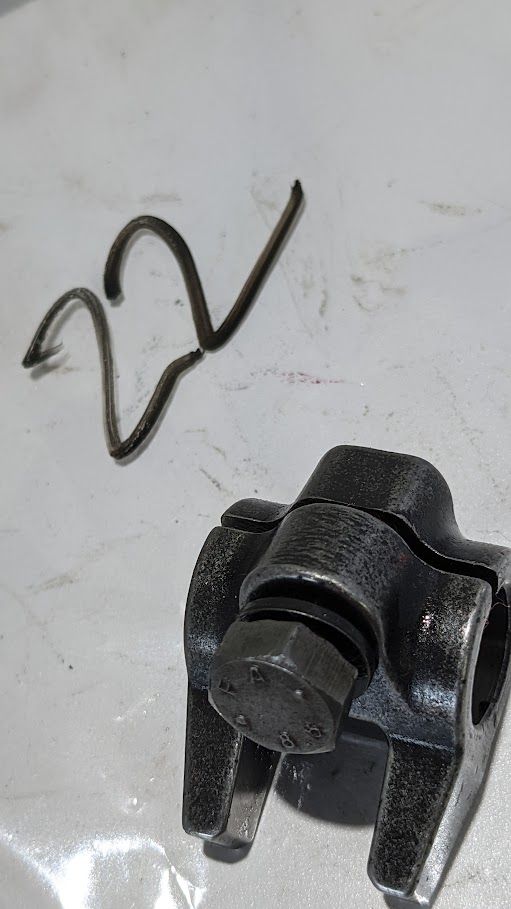 FERRARI 308 PARTS TRANSMISSION SHIFTING SELECTOT FORK 4TH AND 5TH 022 115360