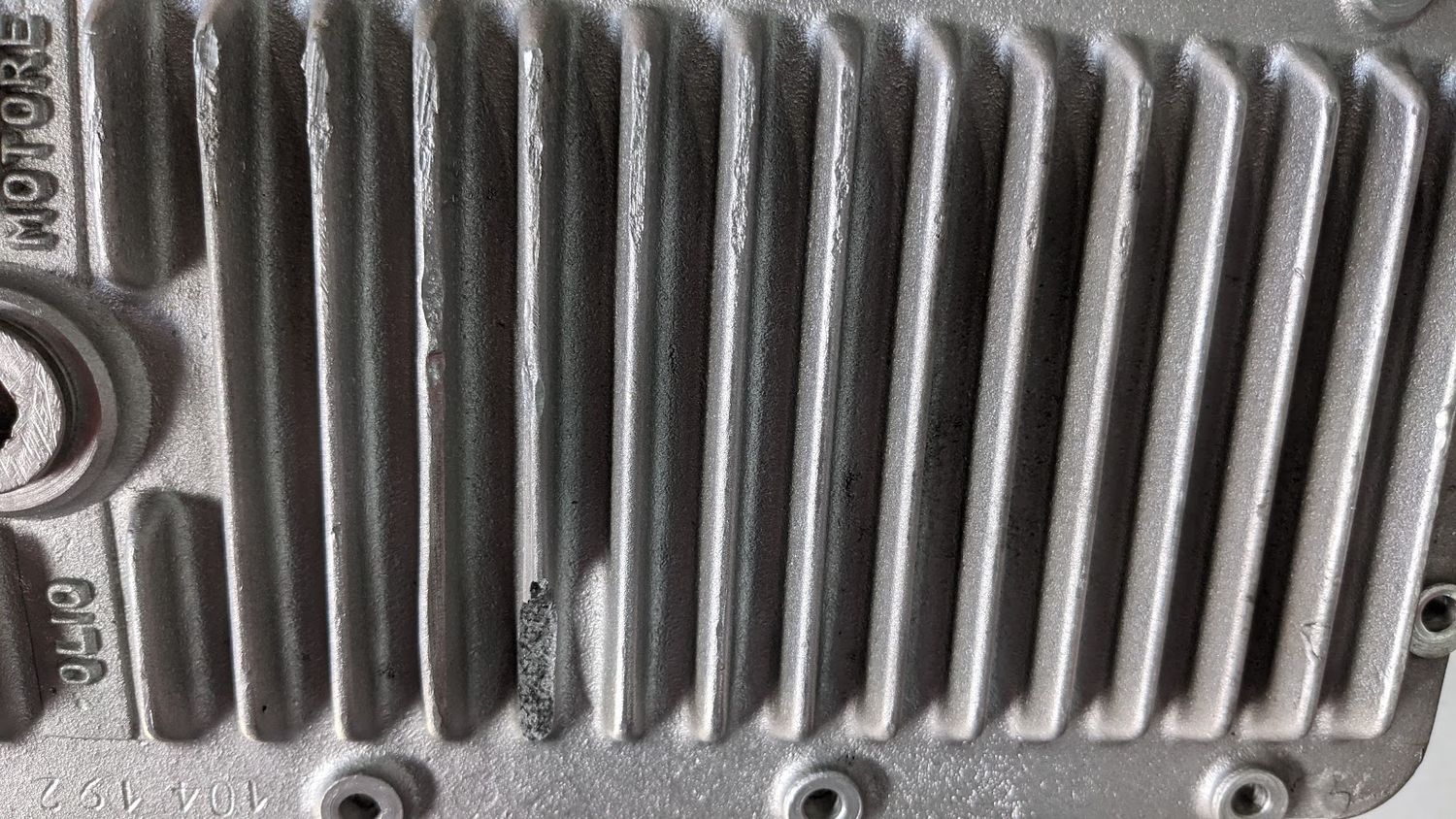 FERRARI 308 PARTS ENGINE OIL PAN PRE OWNED 109313