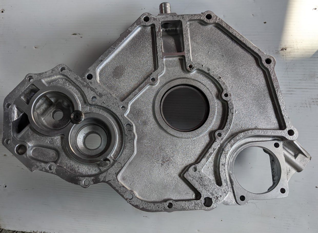 1981 FERRARI 308 GTSi  engine motor INTERMEDIANT PLATE 120951