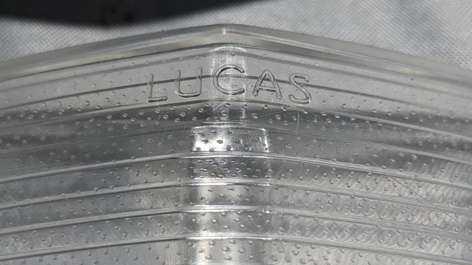 ROLLS ROYCE SILVER SHADOW II  BACK UP REVERSE LIGHT CLEAR  LENS  CD5714 LUCAS