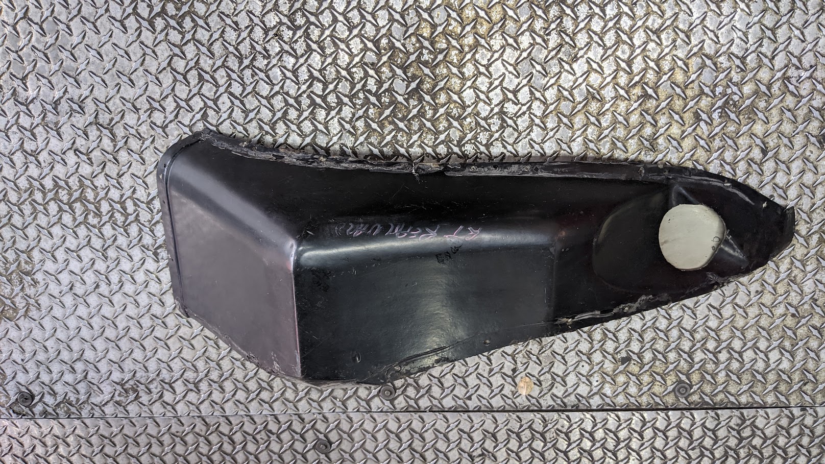 84 Rolls Royce Silver Spur right rear Front Fender Liner Cover img