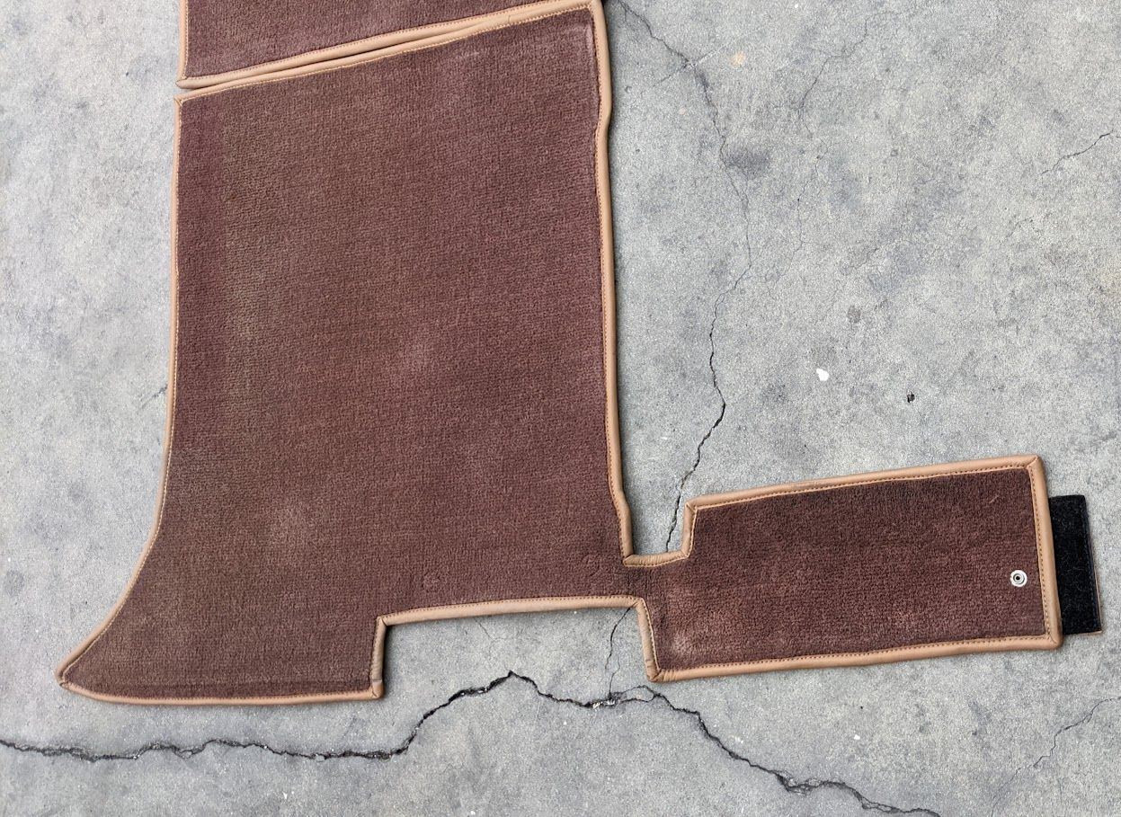 ROLLS ROYCE SILVER BENTLEY MULSANNE INTERIOR mats rear mats  SET