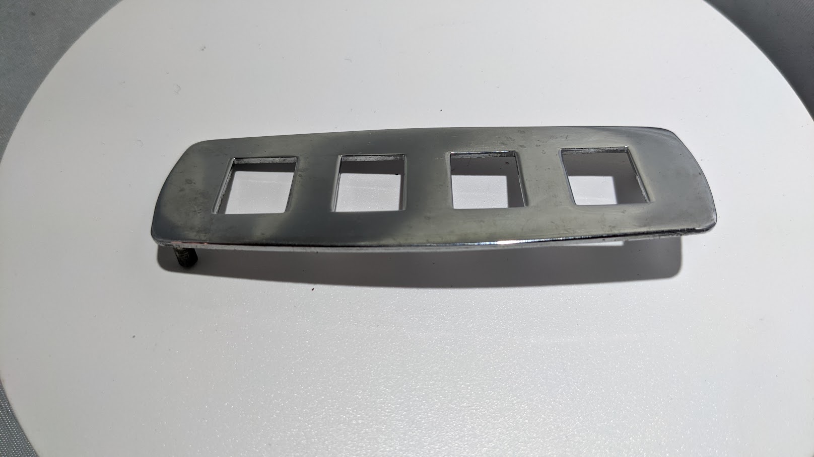 ROLLS ROYCE SILVER SPIRIT DAWN CHROME DRIVER WINDOW SWITCH BEZEL ESTUCHEON UD... img