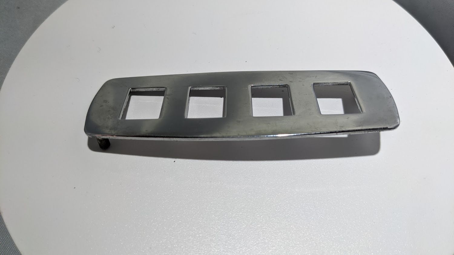 ROLLS ROYCE SILVER SPIRIT DAWN CHROME DRIVER WINDOW SWITCH BEZEL ESTUCHEON UD20962