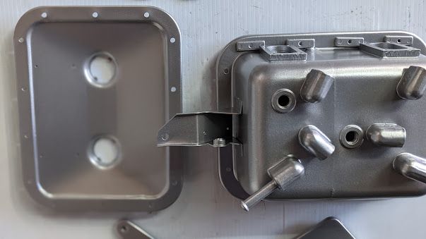 ROLLS ROYCE SILVER SHADOW BRAKE FLUID CONTAINER RESERVOUR RESTORED UR19695