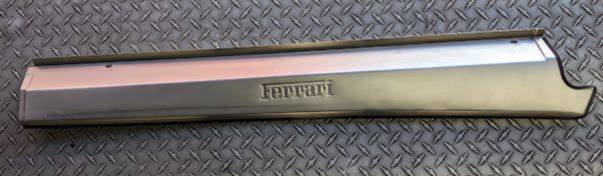 FERRARI 360 SPIDER PARTS RIGHT DOOR KICK PLATE SILL RUNNING 65525000 img