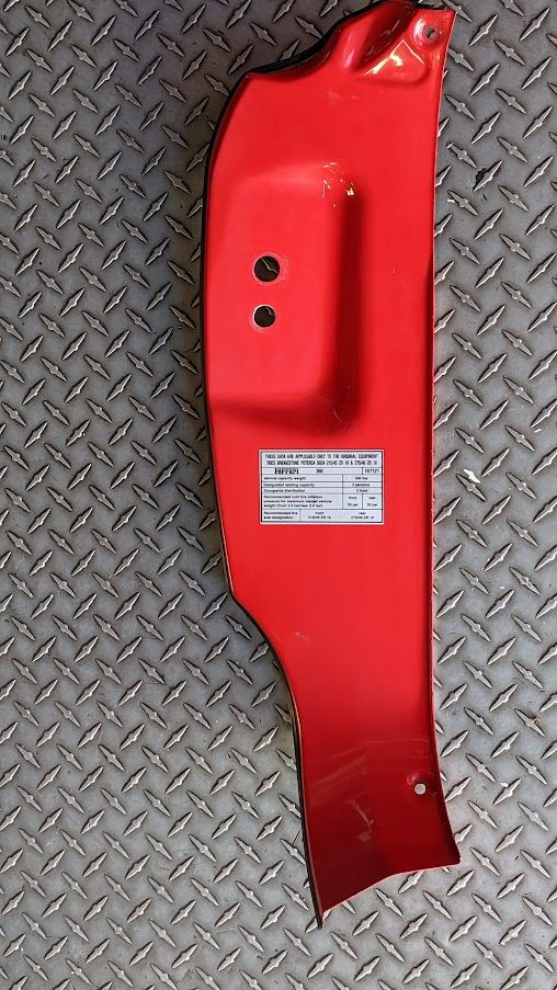 FERRARI 360 SPIDER PARTS RIGHT DOOR STRICKER SILL COVER PLATE 64858800