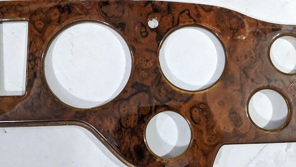 BENTLEY TURBO R DASH FACE WOOD  VENEER